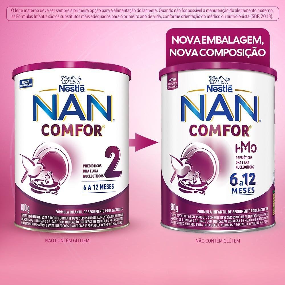 LEITE NAN COMFOR 1 800G - Imagem 6